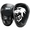 Super Pro Handpads Curved Leer Zwart