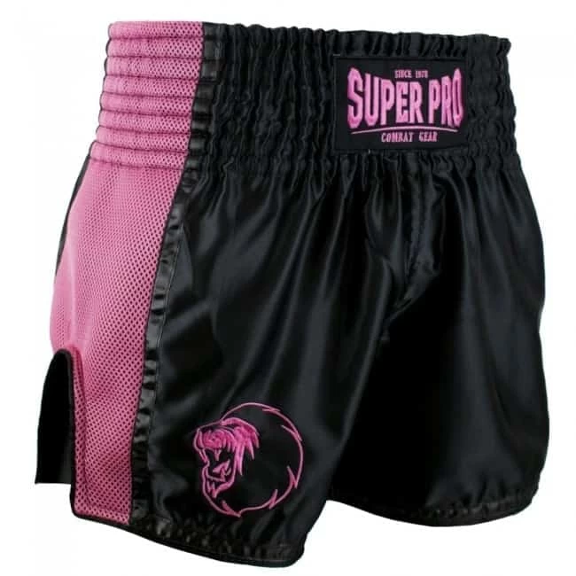 Super Pro Kickboks Broekje Brave Roze 1 Super Pro Kickboks Broekje Brave Roze