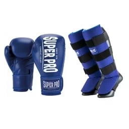Super Pro Kickboks Set Champ Blauw 1 Super Pro Kickboks Set Champ Blauw