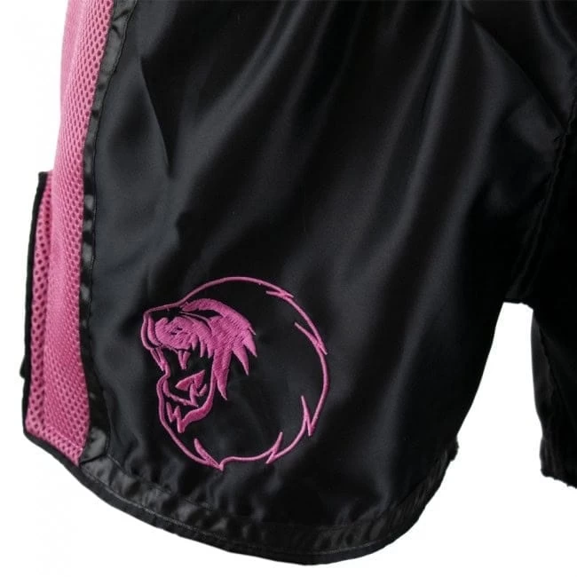 Super Pro Kickboks Broekje Brave Roze 3 Super Pro Kickboks Broekje Brave Roze - Afbeelding 3