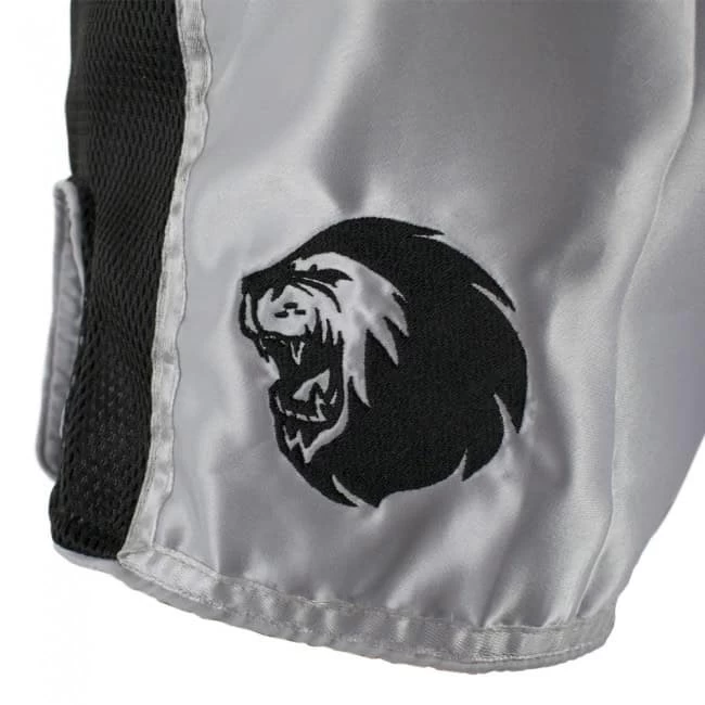 Super Pro Kickboks Broekje Brave Wit 5 Super Pro Kickboks Broekje Brave Wit - Afbeelding 5