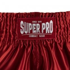 Super Pro Kickboks Broekje Hero Rood -Fightstyle super pro kickbox broekje hero rood