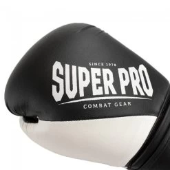 Super Pro Bokshandschoenen ACE Wit -Fightstyle super pro kickbox handschoenen ace wit