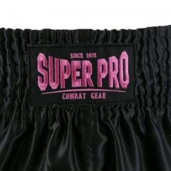 Super Pro Kickboks Broekje Brave Roze 10 Super Pro Kickboks Broekje Brave Roze -Fightstyle super pro muay thai shorts brave roze
