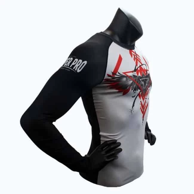 Super Pro Rashguard Long Sleeve Raven 2 Super Pro Rashguard Long Sleeve Raven - Afbeelding 2