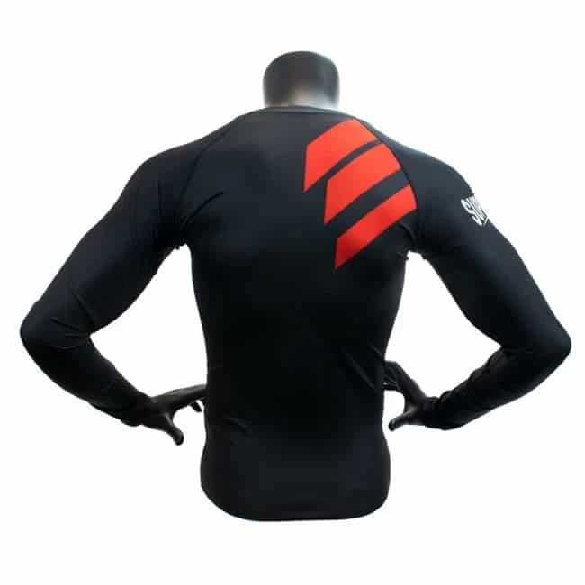 Super Pro Rashguard Long Sleeve Raven 3 Super Pro Rashguard Long Sleeve Raven - Afbeelding 3
