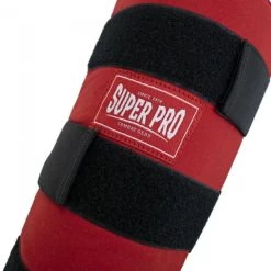 Super Pro Scheenbeschermers Savior Rood -Fightstyle super pro scheenbeschermer kickboksen savior rood