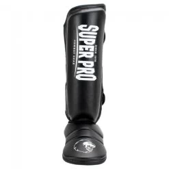 Super Pro Kickboks Set Warrior Zwart 17 Super Pro Kickboks Set Warrior Zwart -Fightstyle super pro scheenbeschermers protector zwart 6