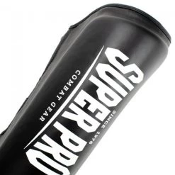 Super Pro Kickboks Set Warrior Zwart 18 Super Pro Kickboks Set Warrior Zwart -Fightstyle super pro scheenbeschermers protector zwart 7