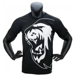 Super Pro T-shirt Lion Zwart