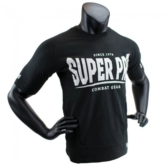 Super Pro T-shirt Zwart 2 Super Pro T-shirt Zwart - Afbeelding 2