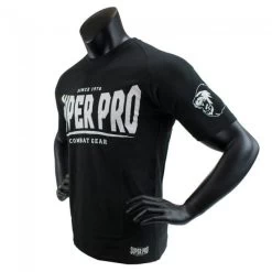 Super Pro T-shirt Zwart 6 Super Pro T-shirt Zwart -Fightstyle super pro sportshirt zwart