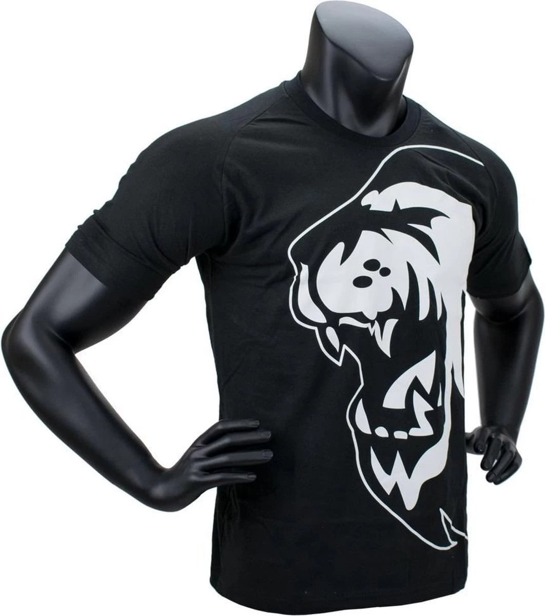 Super Pro T-shirt Lion Zwart 2 Super Pro T-shirt Lion Zwart - Afbeelding 2