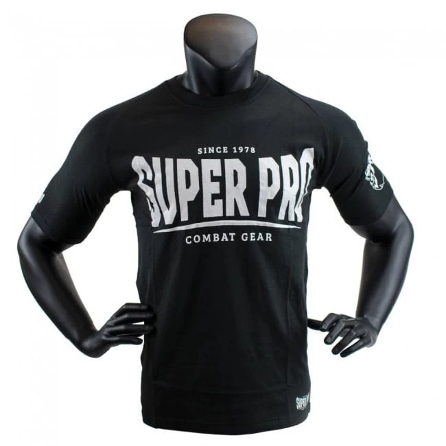 Super Pro T-shirt Zwart 1 Super Pro T-shirt Zwart