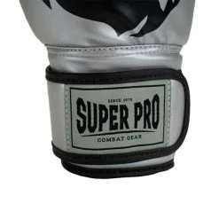 Super Pro Talent Bokshandschoenen Kind Zilver -Fightstyle super pro talent bokshandschoenen kind zilver 3