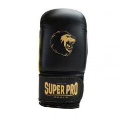 Super Pro Zakhandschoenen Victor Zwart/Goud -Fightstyle super pro zakhandschoenen victor zwart goud 3