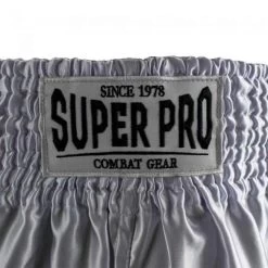 Super Pro Kickboks Broekje Brave Wit 12 Super Pro Kickboks Broekje Brave Wit -Fightstyle superpro kickboks broekje brave wit