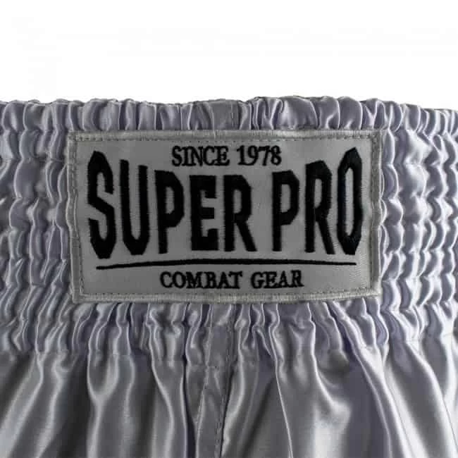 Super Pro Kickboks Broekje Brave Wit 6 Super Pro Kickboks Broekje Brave Wit - Afbeelding 6