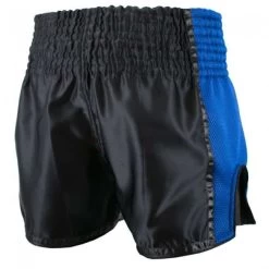 Super Pro Kickboks Broekje Brave Blauw -Fightstyle superpro kickbox broekje brave blauw