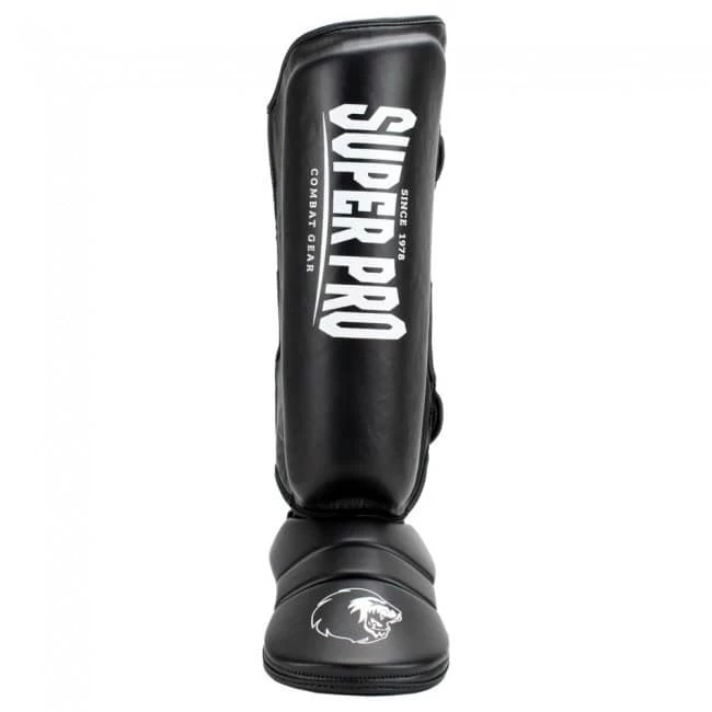 Super Pro Scheenbeschermers Protector Zwart 2 Super Pro Scheenbeschermers Protector Zwart - Afbeelding 2