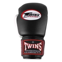 Twins Kickboks Set BGVL 4 Zwart -Fightstyle twins boxhandschoenen bgvl 4 zwart bordeaux wit 1